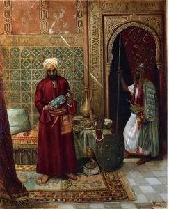 unknow artist Arab or Arabic people and life. Orientalism oil paintings  376 oil painting image